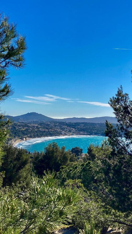 Vue Mer Panoramique Et Piscine Bandol Exterior foto